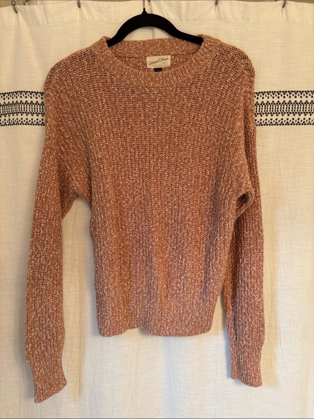 Universal Thread orange Crewneck Sweater